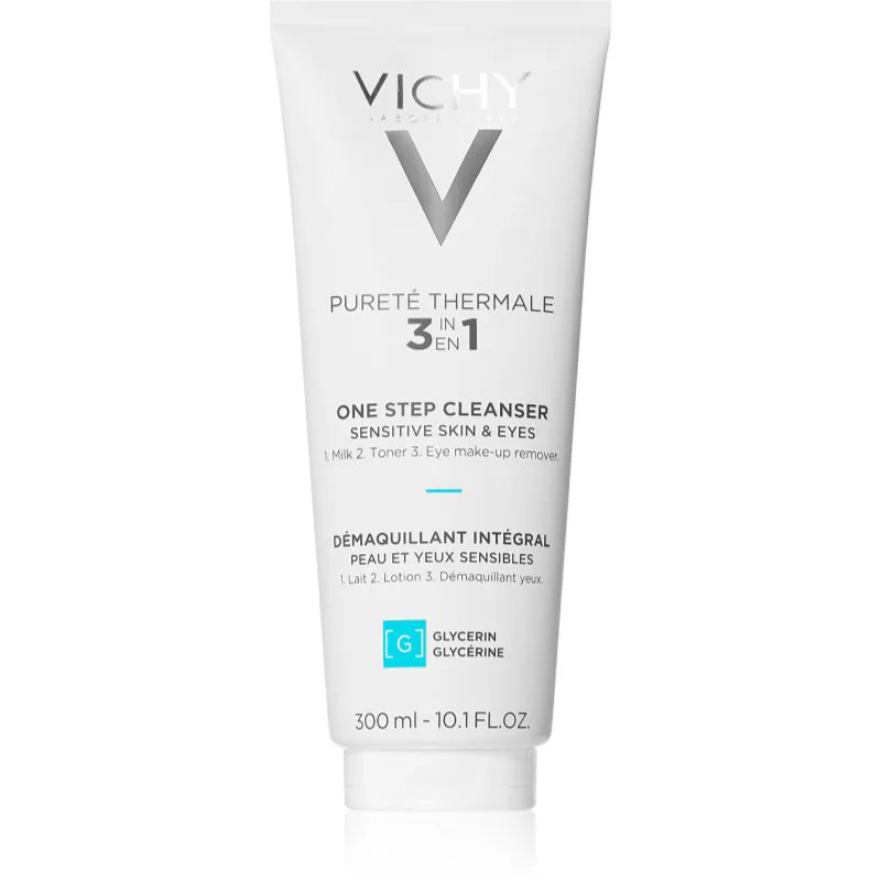 Vichy Pureté Thermale γαλάκτωμα αφαίρεσης μακιγιάζ 3 σε 1 300 ml