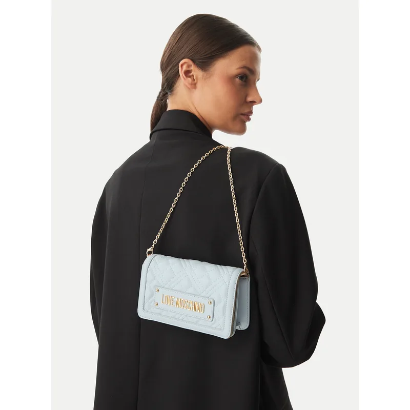Τσάντα LOVE MOSCHINO JC5681PP1OLA0701 Γαλάζιο