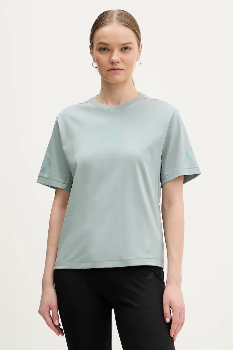 Βαμβακερό μπλουζάκι adidas Z.N.E