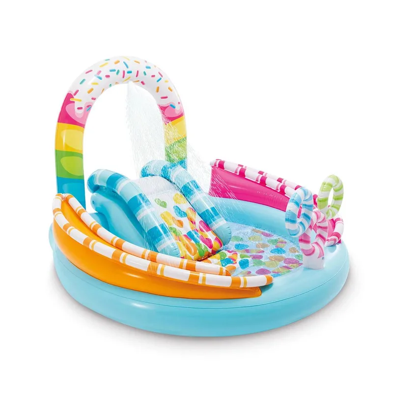 Intex Παιδική Πισίνα Candyfun Play Center PVC Φουσκωτή 170x168x122εκ. 57135NP