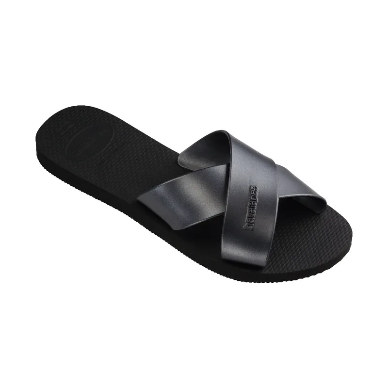 Σανδάλια χωρίς τακούνι Havaianas AQUA METALLIC
