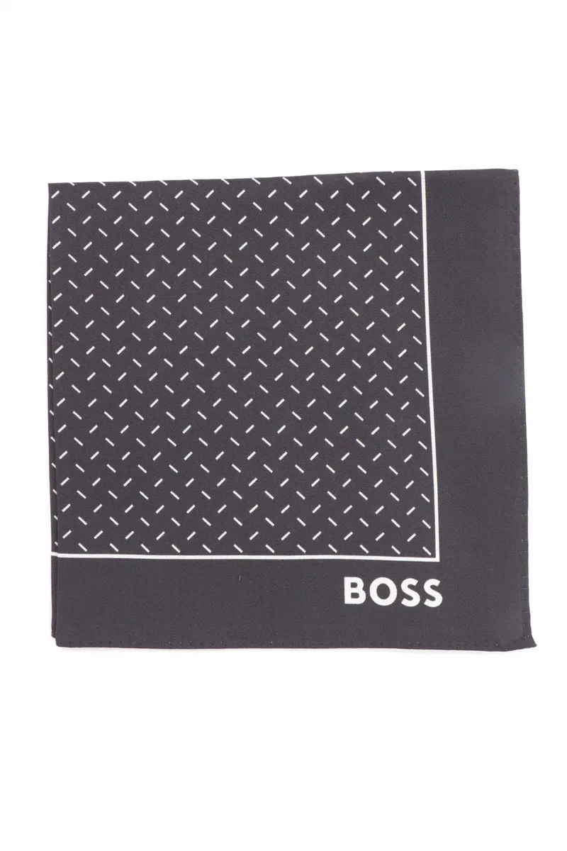 BOSS POCHETTE H-POCKET SQ-222 ΜΑΥΡΟ
