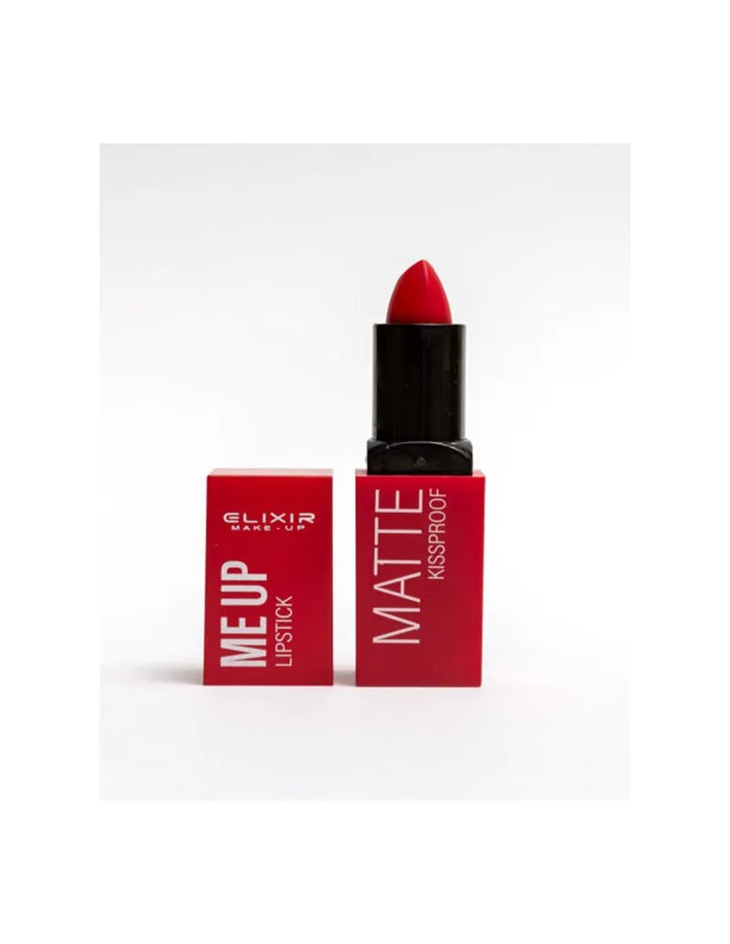 ELIXIR MATTE ME UP KISSPROOF LIPSTICK 018 - LAVA RED