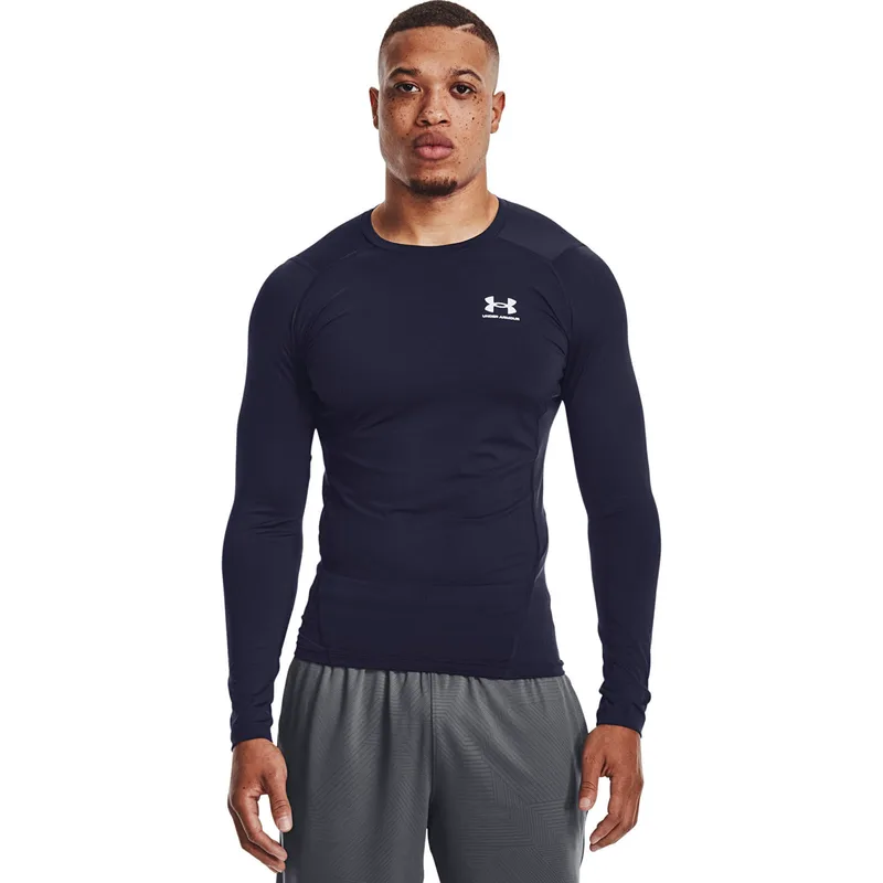 T-shirt Under Armour Hg Armour Comp Ls Navy M