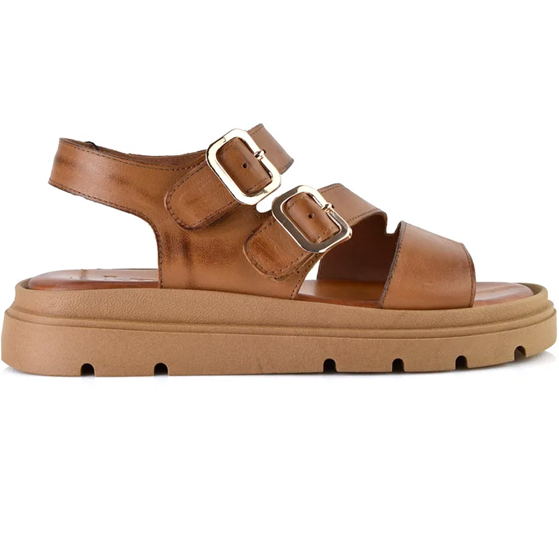 Δερμάτινο ταμπά σανδάλι LADY LD508