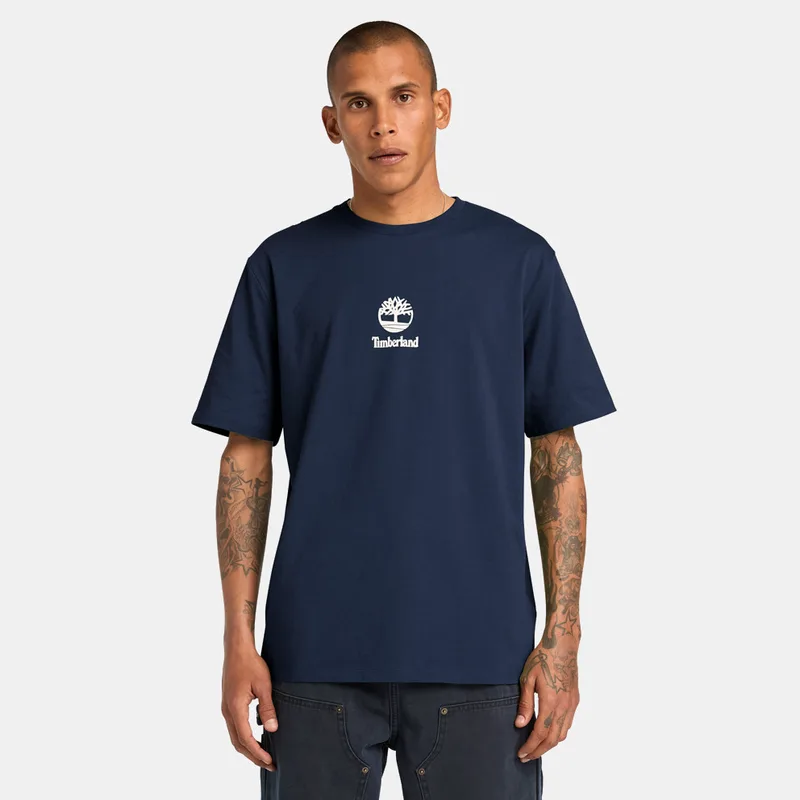 Timberland Print Stack Logo Ανδρικό T-Shirt (9000263785_2801)