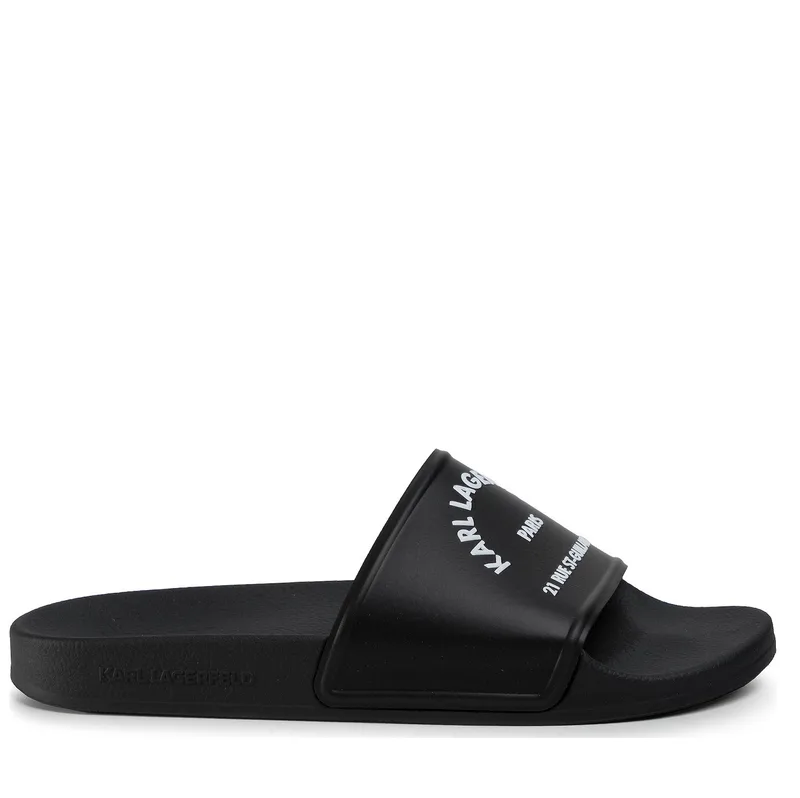 Ανδρικές Kondo II Παντόφλες Μαύρες Karl Lagerfeld KL70008C-V00-Black
