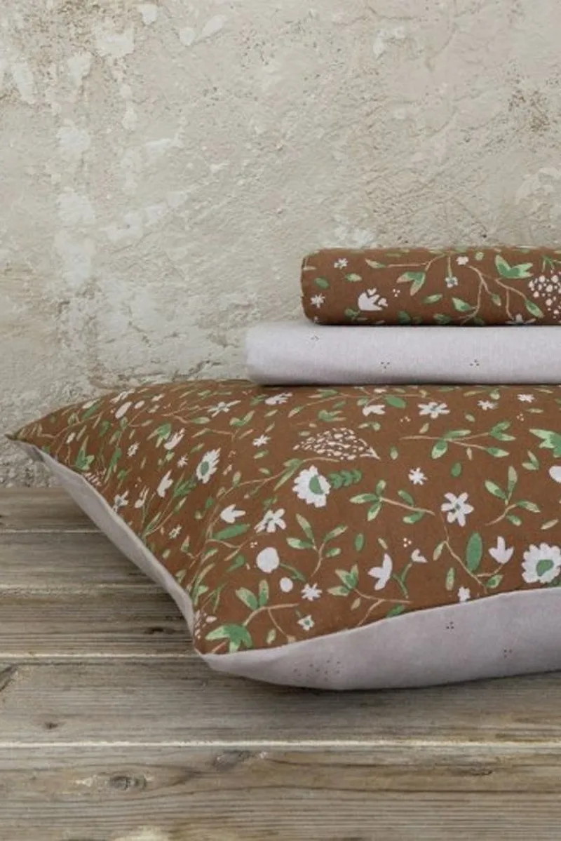 Σετ Σεντονια King Size Flannel Wildflower Nima 280x270x0cm Μονόχρωμο