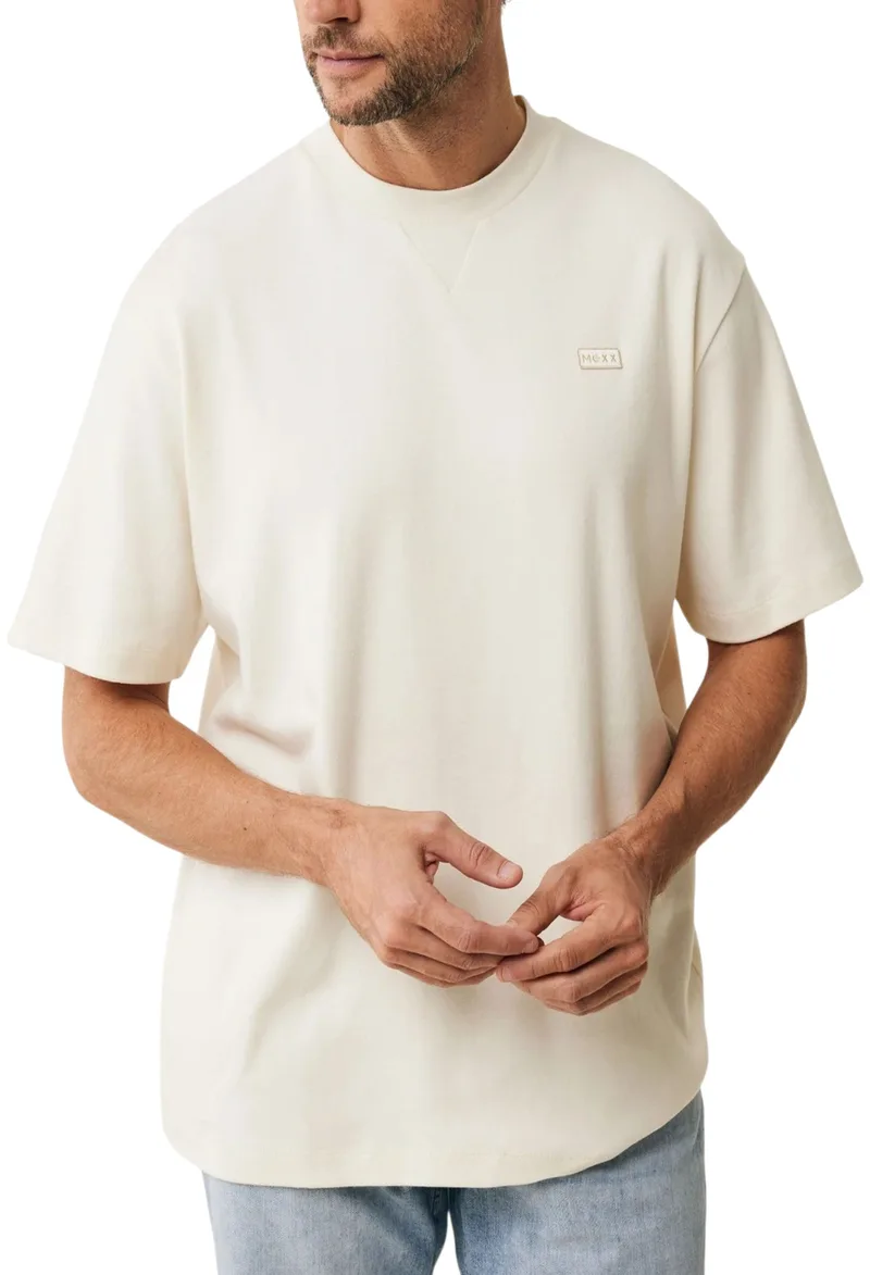 Μπλούζα Κοντομάνικη Mexx Essential T-Shirt Loose Fit MF007808751M-Off White Ανδρικό