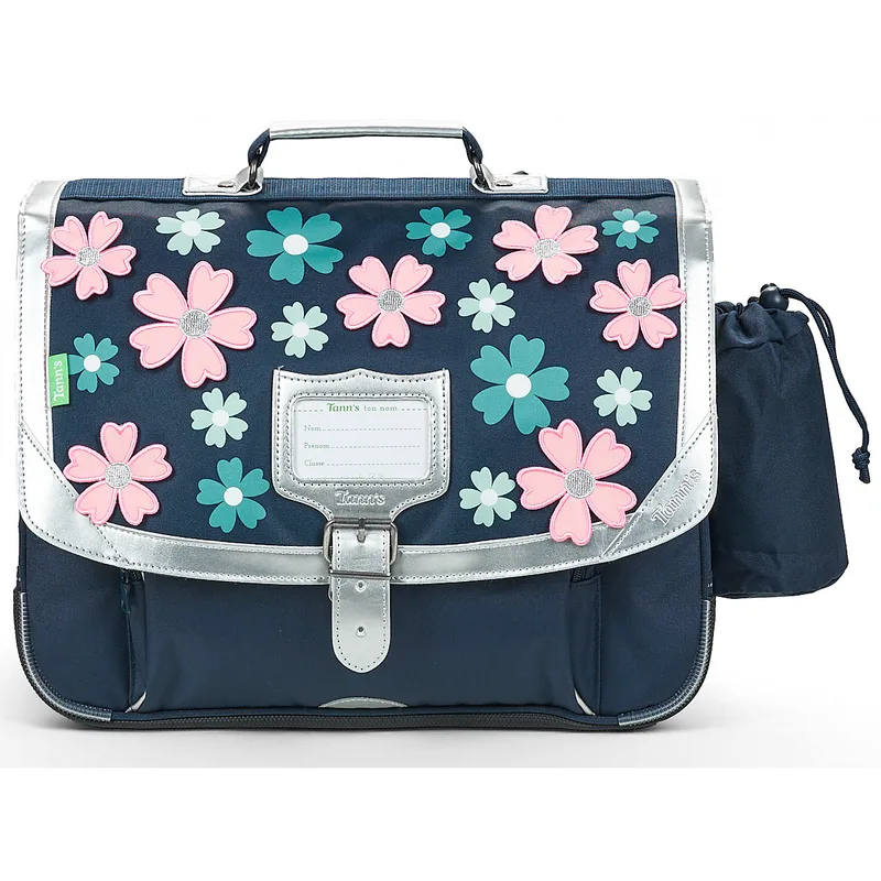 Σάκα Tann's HORTENSE CARTABLE 38CM POCHE GOURDE