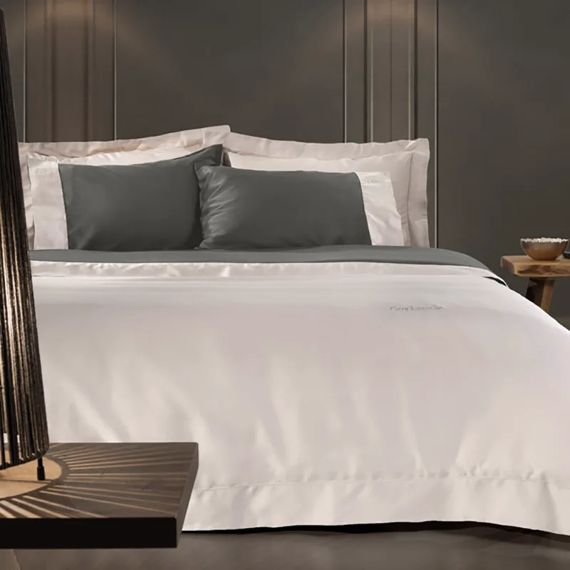 Σεντόνι Μεμονωμένο King Size 270x280 Guy Laroche Silky Natural Χωρίς Λάστιχο (270x280)