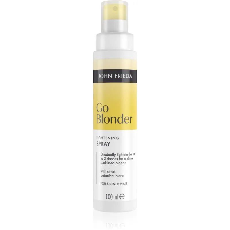 John Frieda Go Blonder Lightening Spray σπρέι για τα μαλλιά για ξάνοιγμα των μαλλιών 100 ml