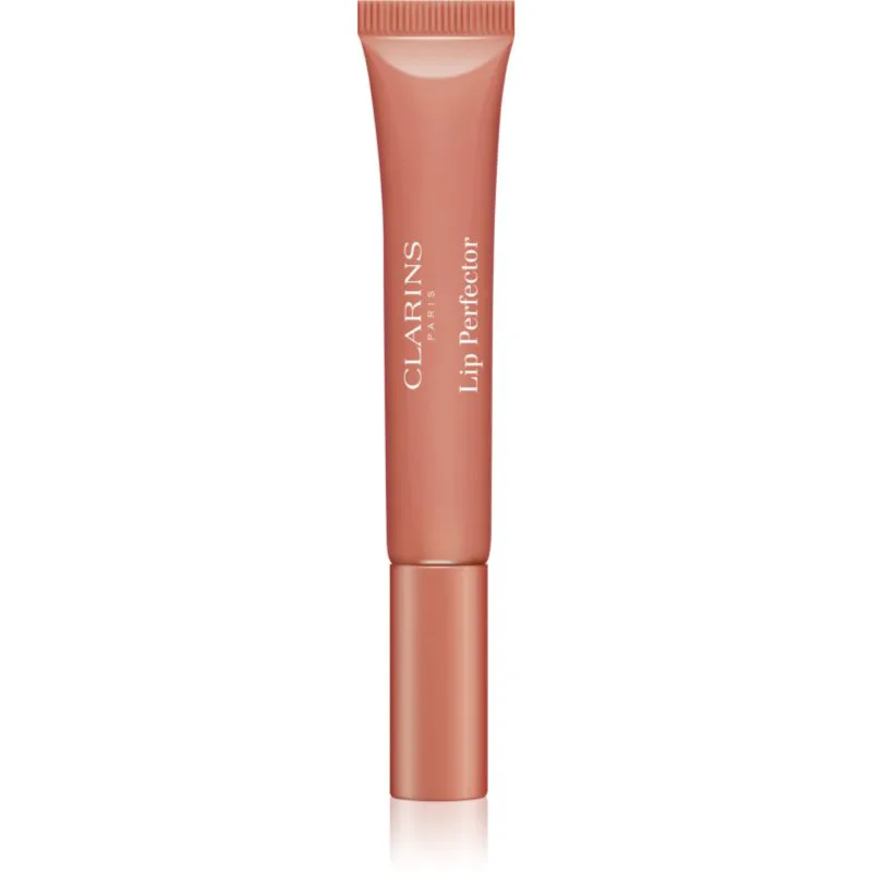 Clarins Lip Perfector Shimmer λιπ γκλος με ενυδατικό αποτέλεσμα απόχρωση 06 Rosewood Shimmer 12 ml