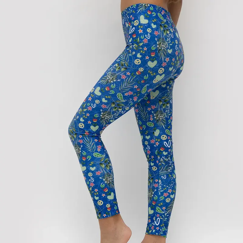 Blue Legging