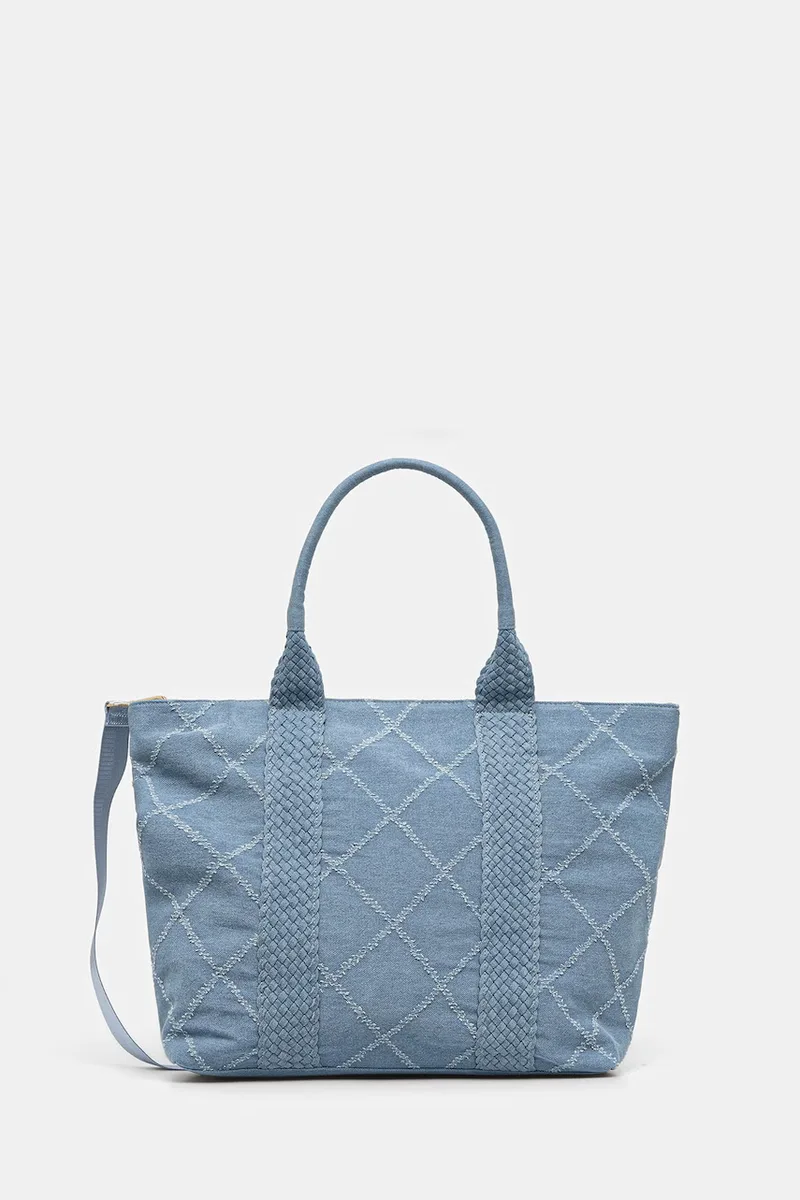 Morgan tote γυναικεία ντένιμ