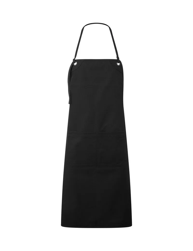 Ποδιά ολόσωμη με διπλή τσέπη PREMIER PR181 "Artisans choice" Black