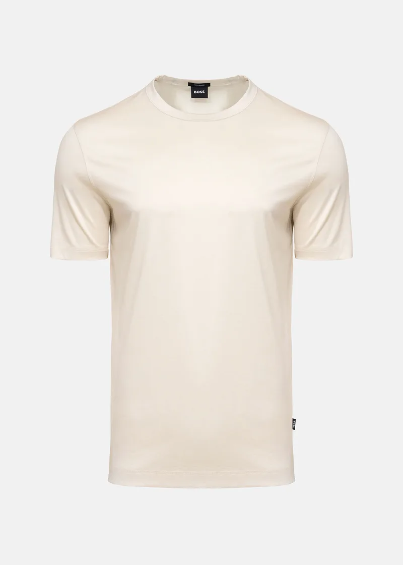 BOSS Κοντομάνικη T-shirt της σειράς Thompson 03 - 50491179 131 Open White