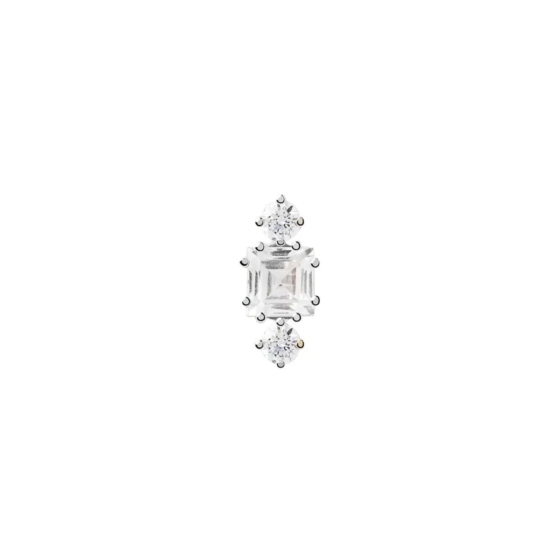 PDPAOLA Essentials Lyn Single Silver Γυναικείο Mονό Σκουλαρίκι Από Ασήμι PG02-734-U