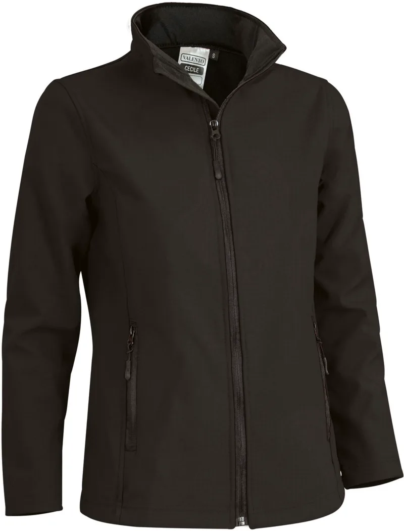 Γυναικείο Μπουφάν Softshell CECILE Valento CQVACECNG Black