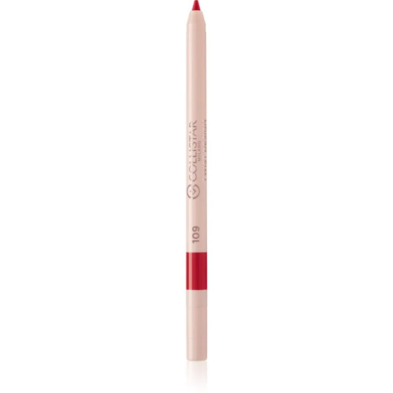 Collistar Twist Design Lip Pencil Κρεμώδες λάινερ χειλιών απόχρωση 109 - Papavero Ipnotico 0.4 γρ