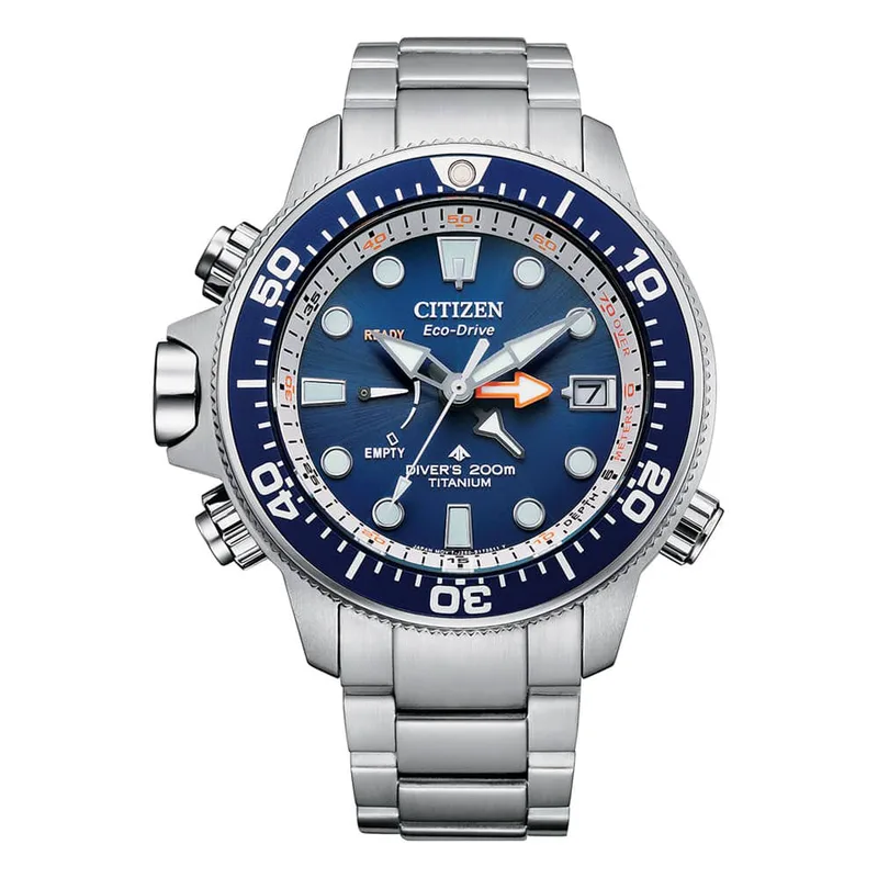 CITIZEN Promaster Marine Eco-Drive Diver’s Titanium BN2041-81L