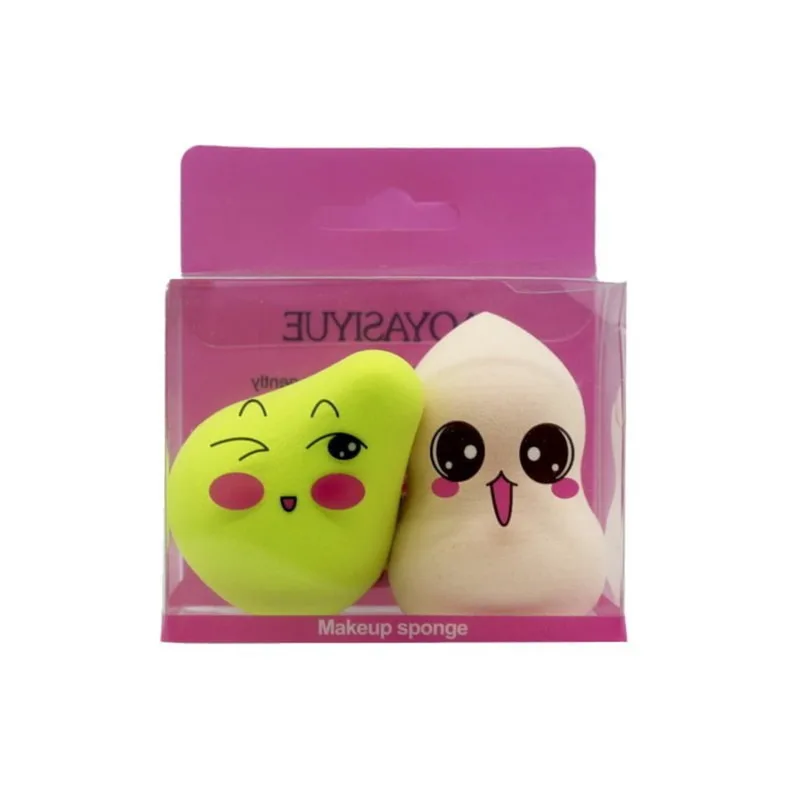 Aoyasiyue Σφουγγαράκια μακιγιάζ Makeup sponge (Τυχαία Επιλογή Χρώματος)