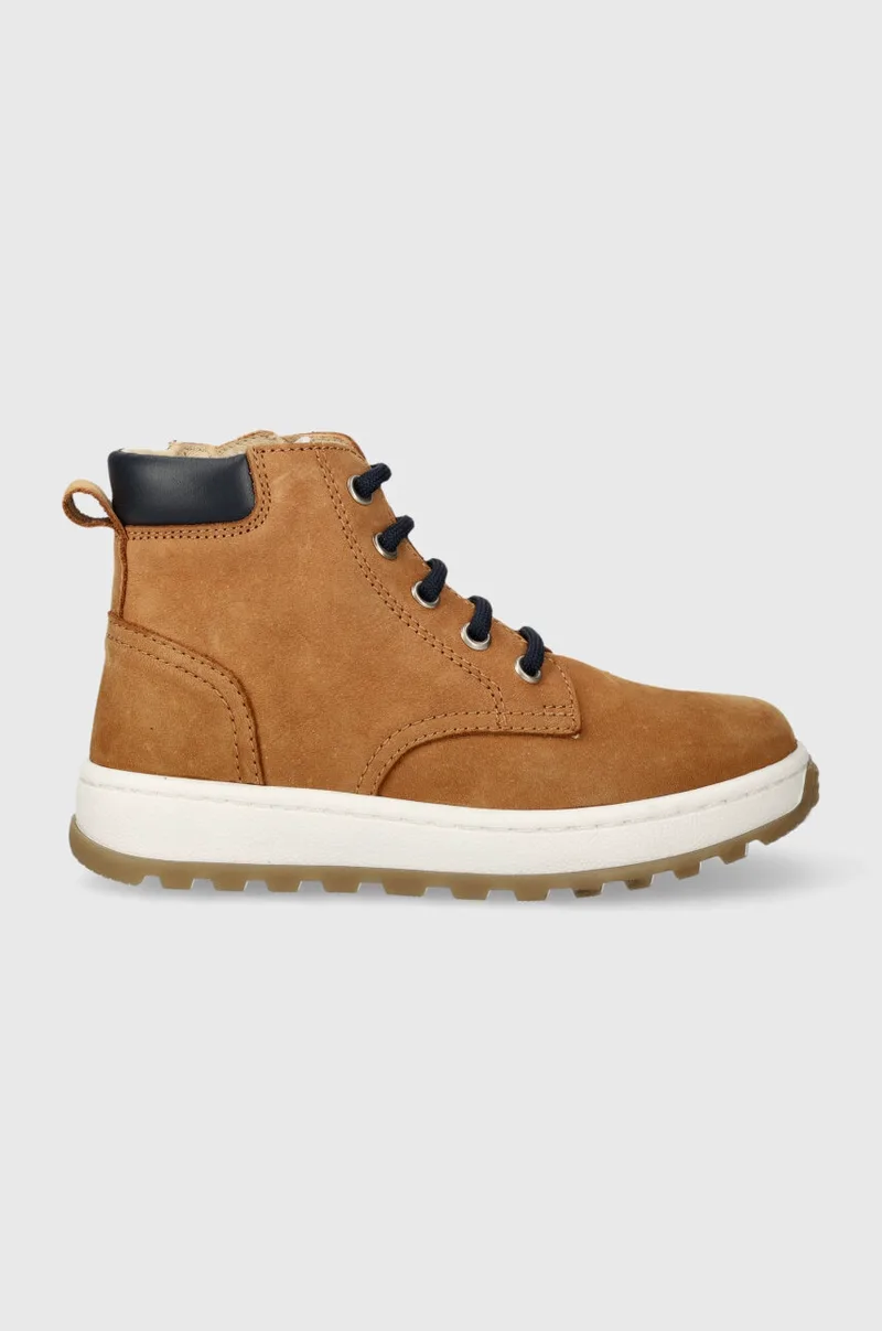 Δερμάτινα παιδικά κλειστά παπούτσια Pom D'api FLOW BOOTS