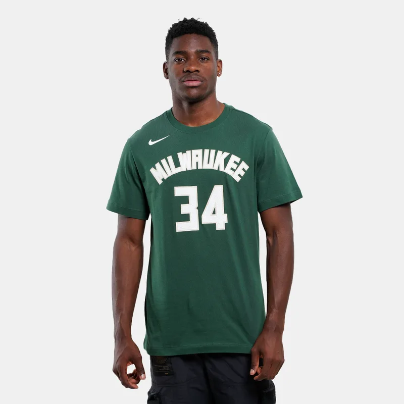 Nike NBA Milwaukee Bucks Giannis Antetokounmpo Ανδρικό T-Shirt (9000111210_40564)