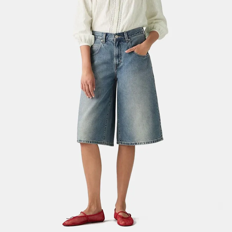 Levi's Super Baggy Jort Γυναικεία Τζιν Βερμούδα (9000256250_90608)