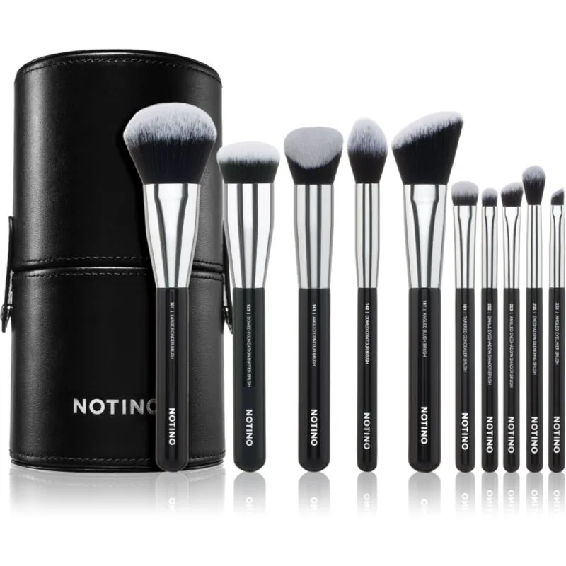 Notino Makeup Brushes Advanced Professional Make-Up Brush Set σετ με πινέλα με θήκη