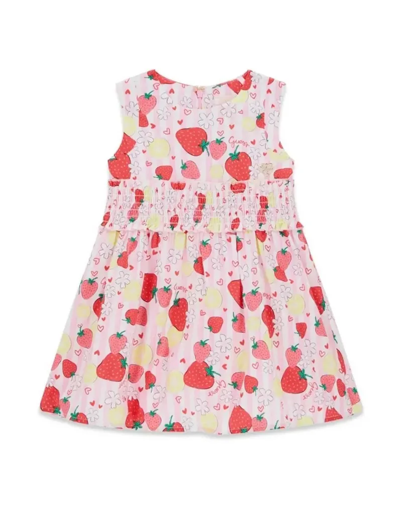 GUESS POPLIN SL DRESS ΦΟΡΕΜΑ ΠΑΙΔΙΚΟ GIRL K6GK03WFBM0-PME9 Multi