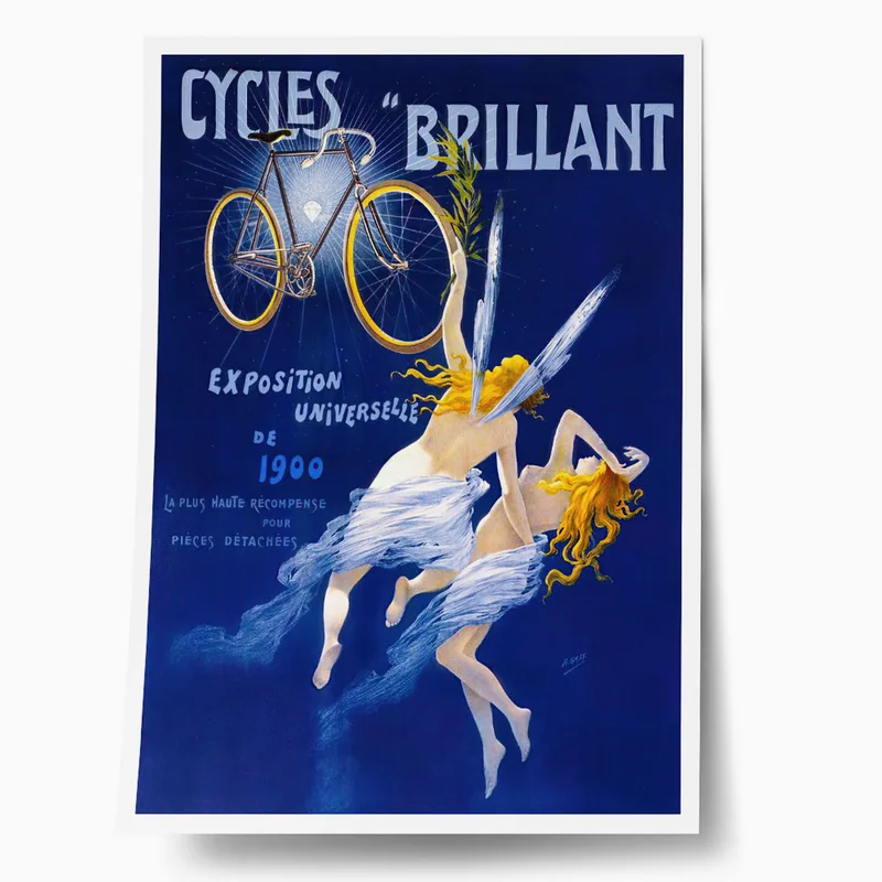 Πόστερ 1900 CYCLES BRILLANT BICYCLES