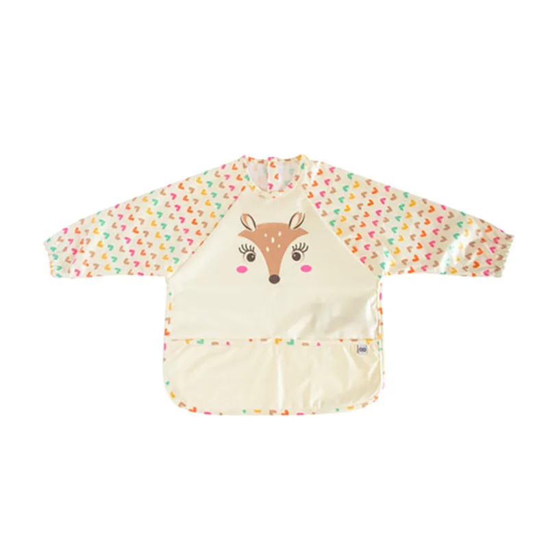 Σαλιάρα Με Μανίκια Fiona the Fawn Zoocchini ZOO29104 (Χρώμα: Μπεζ) - Zoocchini - ZOO29104