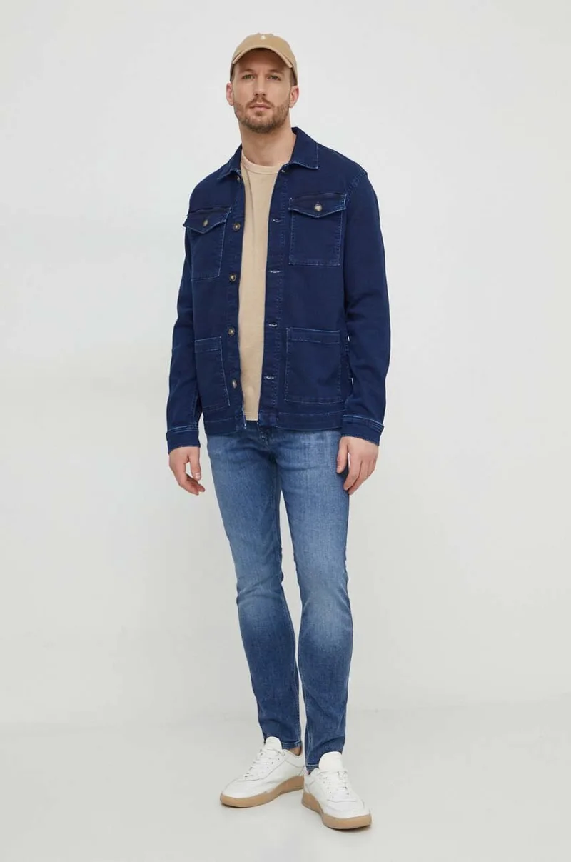 Τζιν μπουφάν Pepe Jeans BINGHAM GDG