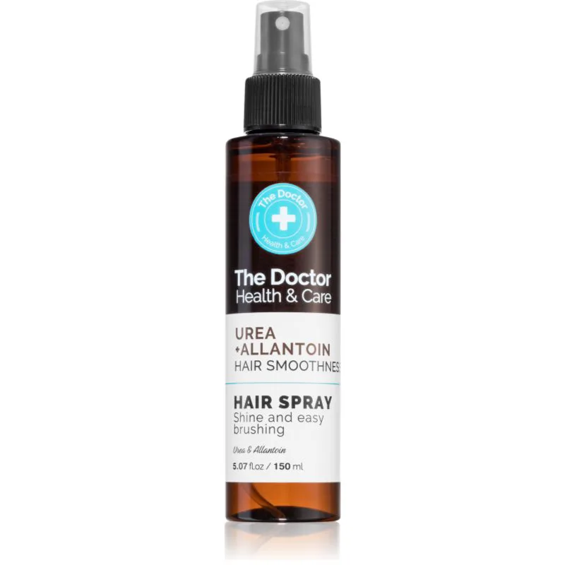 The Doctor Urea + Allantoin Hair Smoothness κοντίσιονερ χωρίς ξέβγαλμα σε σπρέι για εξομάλυνση και αποκατάσταση κατεστραμένων μαλλιών 150 ml