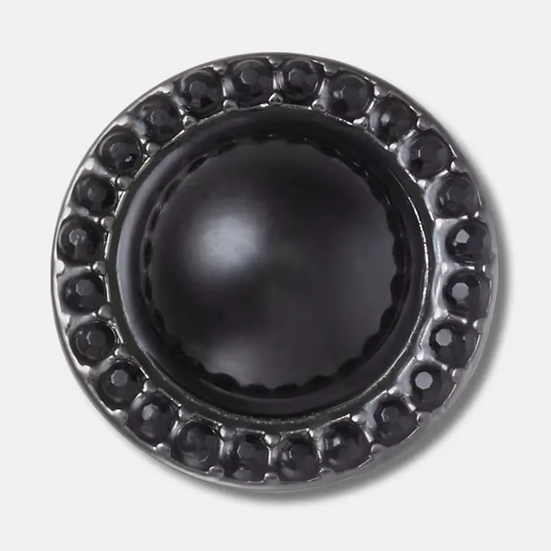 Crocs Black Dome with Gems διακοσμητικό Jibbitz (9000224466_7386)