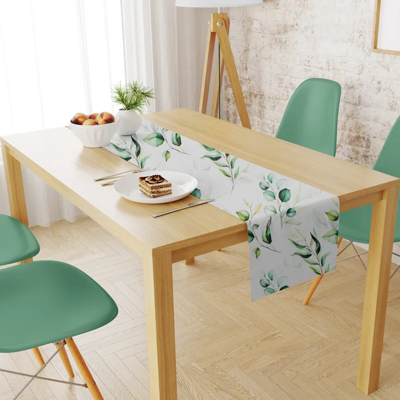 Αλέκιαστη Τραβέρσα 40x180 Dimcol Leaves 462 Green