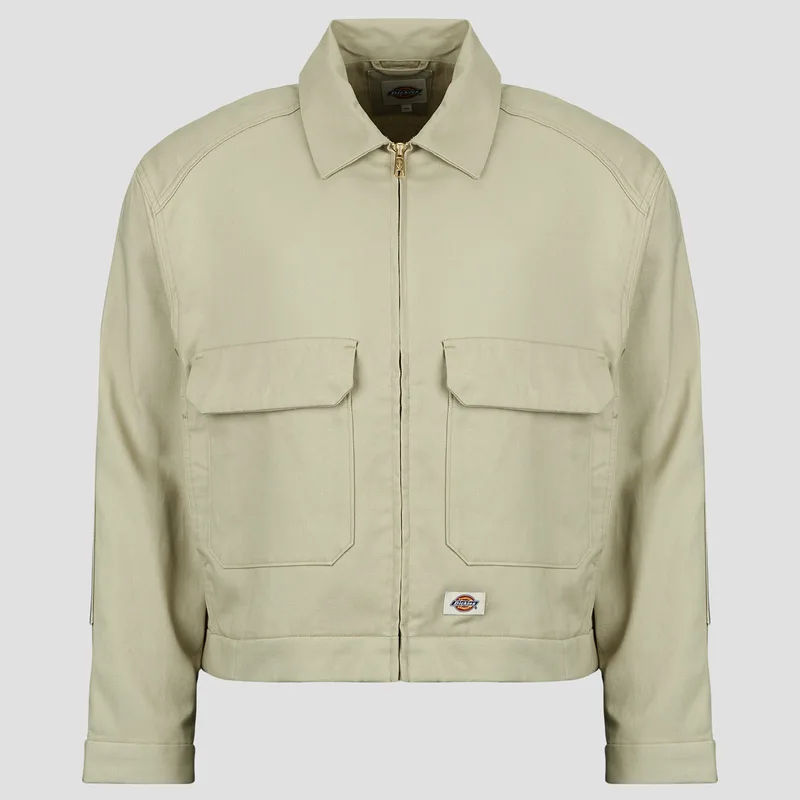 Μπουφάν Dickies HEMP TWILL TRUCKER JACKET EUCALYPTUS