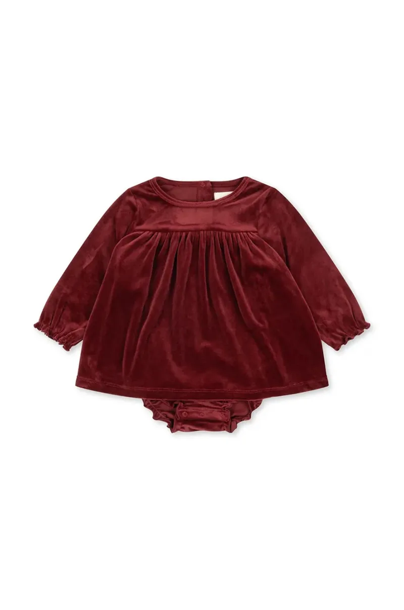 Φόρεμα μωρού Konges Sløjd JINGLE ROMPER DRESS GRS