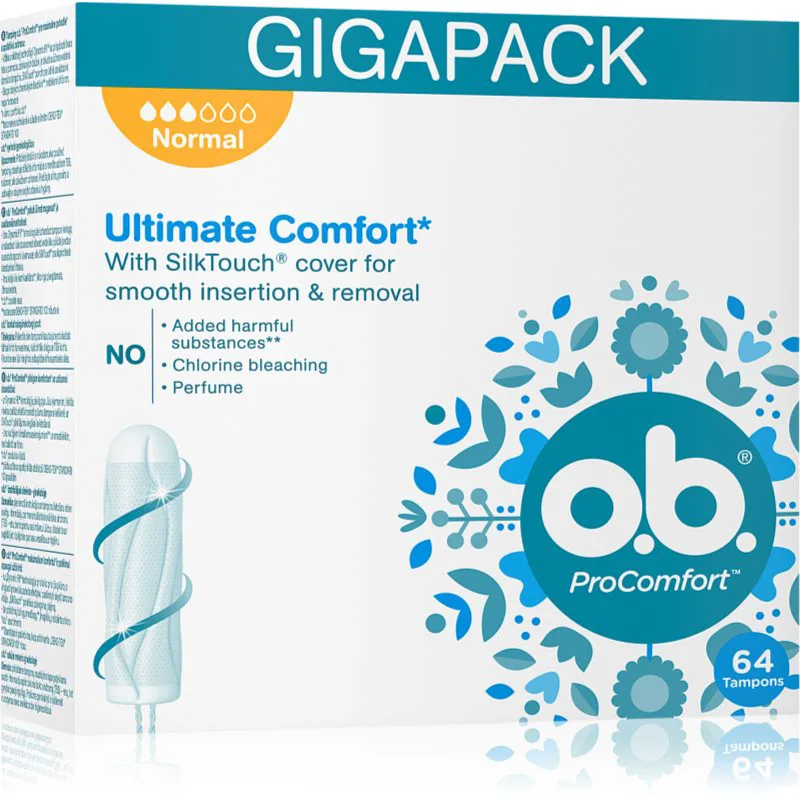 o.b. Pro Comfort Normal ταμπόν 64 τμχ