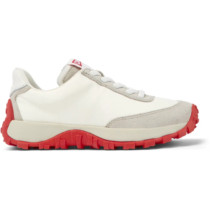 CAMPER Drift Trail - Sneakers Για Κορίτσια - Λευκό, Μέγεθος 29, Cotton fabric/Smooth leather