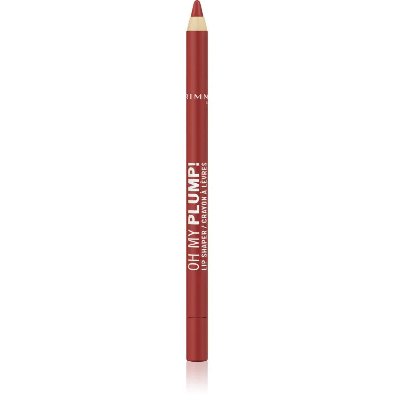 Rimmel Oh My Plump! μολύβι περιγράμματος για τα χείλη απόχρωση 080 Baddie 1.2 γρ