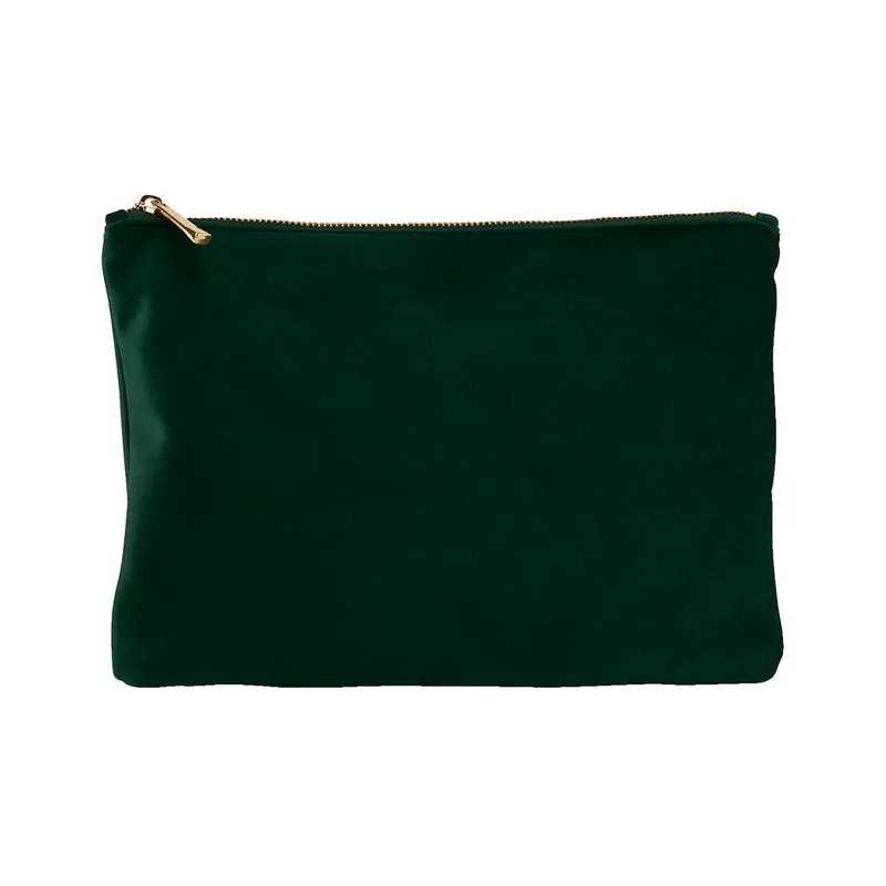 Velvet Τσαντάκι Χειρός Bag Base BG715 Dark Emerald