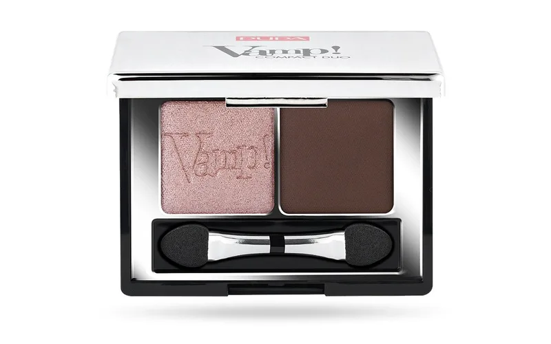 Pupa Vamp! Compact Duo Eyeshadow - 002 Ροζ Earth (2.2g)
