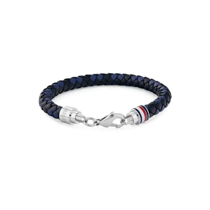 ΤOMMY HILFIGER Ανδρικό Βραχιόλι από Δέρμα Και Ατσάλι 2790634
