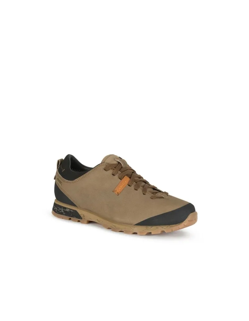 Aku Bellamont women's leather trekking shoes durable brown