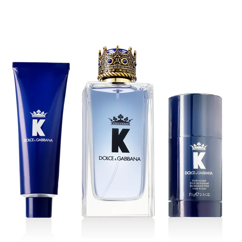 Dolce & Gabbana K pour Homme EDT 100 ml + DST 75 g + SG 50 ml (man) 1 pcs