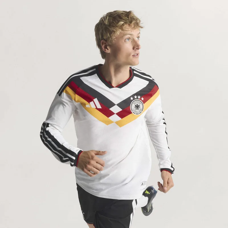 adidas Εθνική Γερμανίας 2026 Home Authentic Ανδρική Ποδοσφαιρική Φανέλα με Μακρύ Μανίκι (9000262807_1539)
