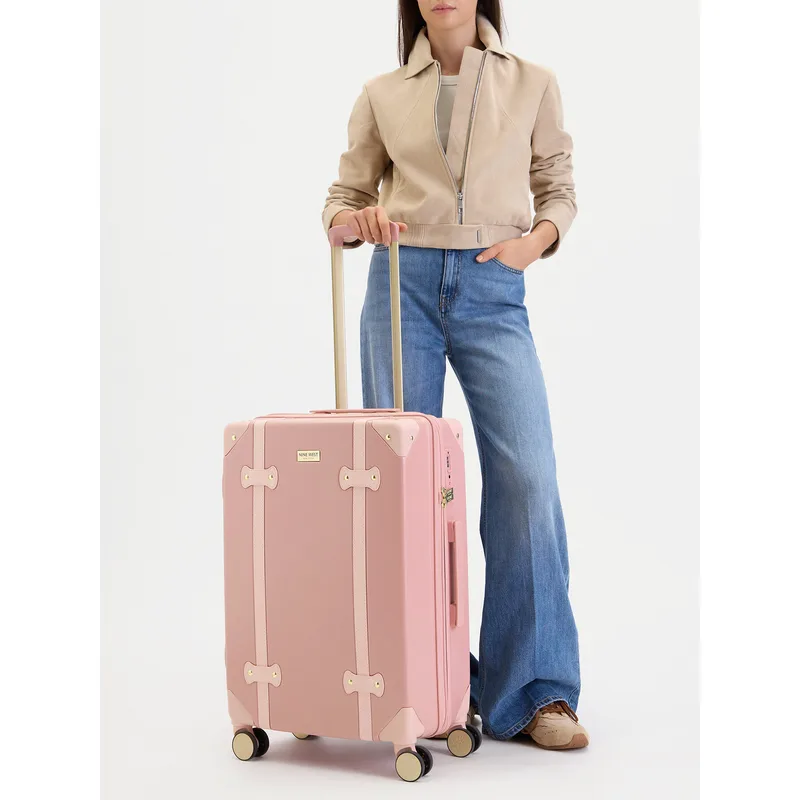 Μεσαία Βαλίτσα Nine West CEO-NW-M-007-09 PINK Ροζ