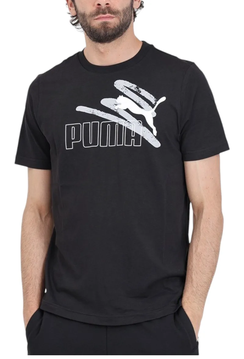 Μπλούζα Κοντομάνικη Puma Ess+ Logo Lab Summer 678988-01 Ανδρικό